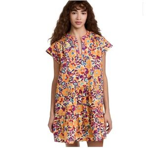 Saloni‎ Ashley B Dress in Mango Sunflower US 6